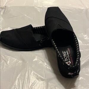BOBS from Skechers Black Slip-On Loafers
